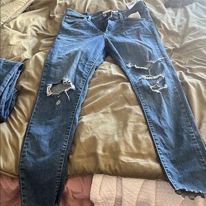 Levi High Rise Super Skinny Jeans